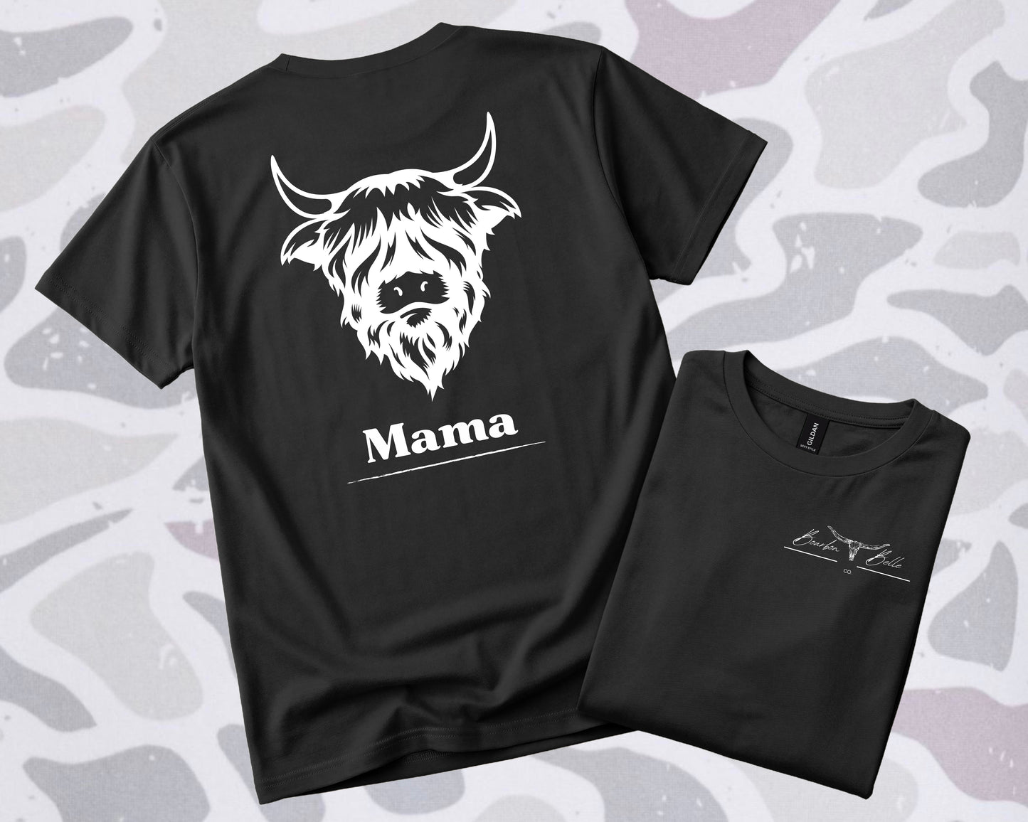 Mama Matching Tee- Mama Raised Me To Take No Bull